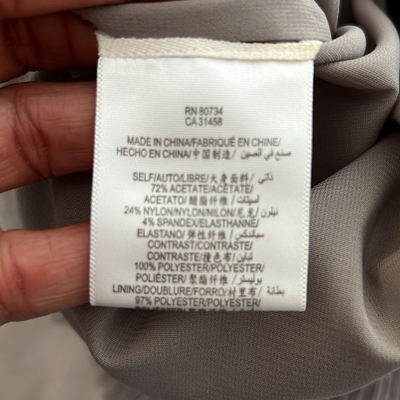 BCBGMaxAzria Strapless Dress Hazelnut Sz 12 - Picture 14 of 15